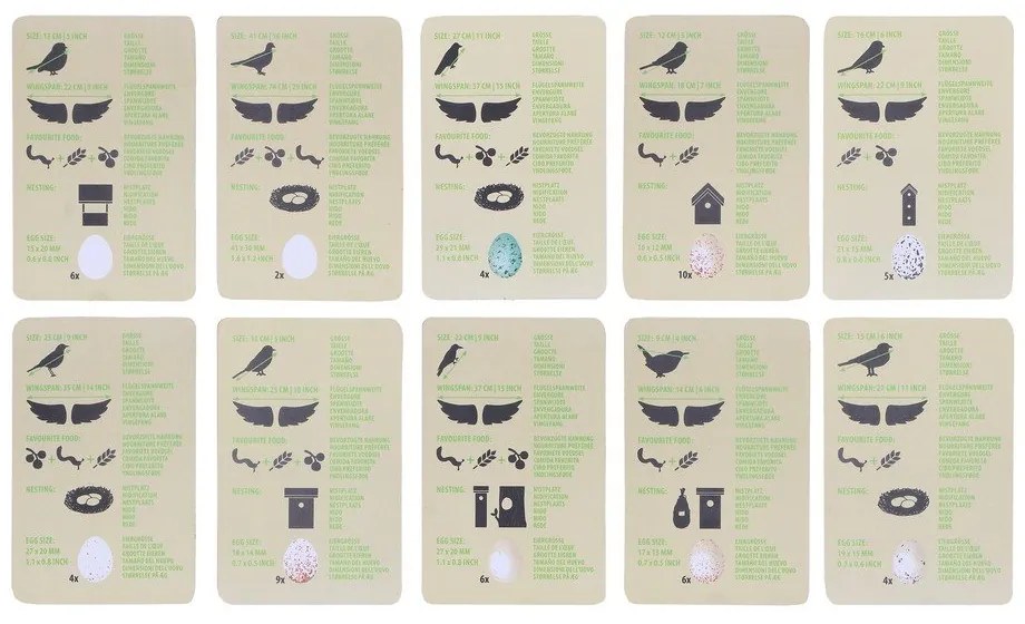 Gra zewnętrzna Explorer Bag: Birds – Esschert Design