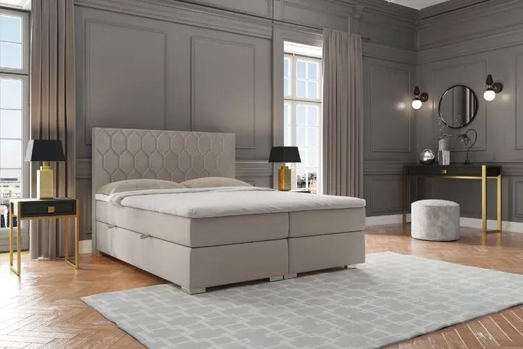 Pojedyncze łóżko boxspring Cahir 80x200 - 32 kolory