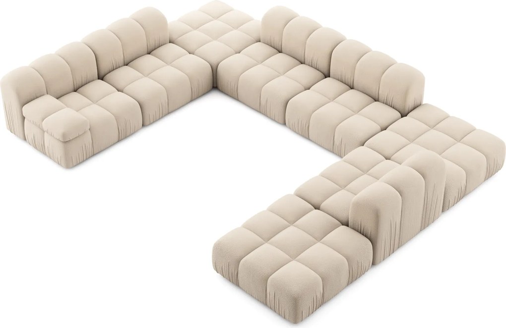 Designerski narożnik do salonu typu C CoCo 306x306x306 cm