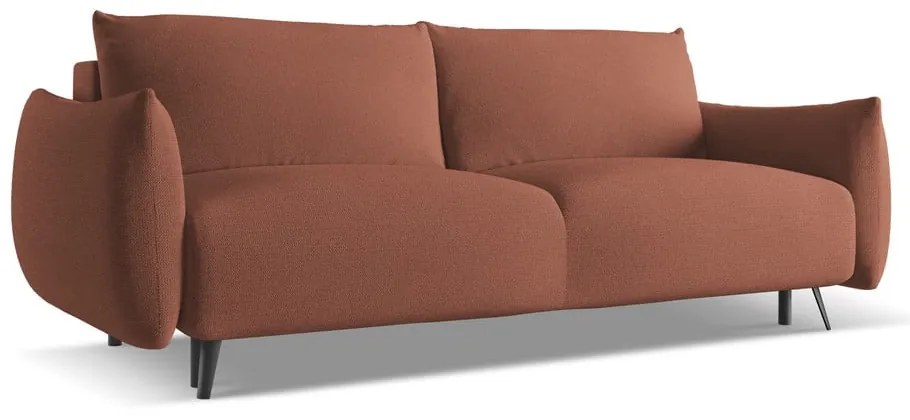 Różowa sofa 230 cm Malie – Makamii