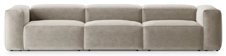 Beżowa sofa 364 cm Bergamo – Cosmopolitan Design