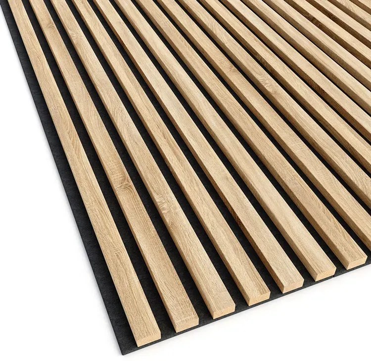 Akustyczne panele lamelowe 2 szt. dąb sonoma N9-M35