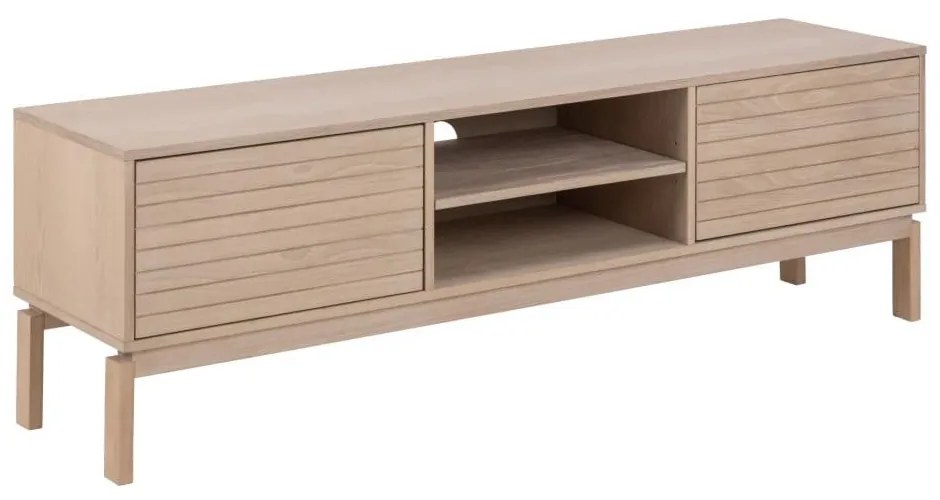 Szafka pod TV w dekorze dębu 160x50 cm Linley – Actona