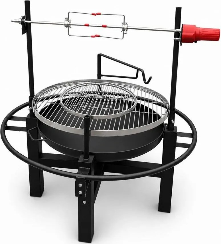 Avenberg Palenisko wielofunkcyjne + grill z rożnem elektrycznym Kentucky