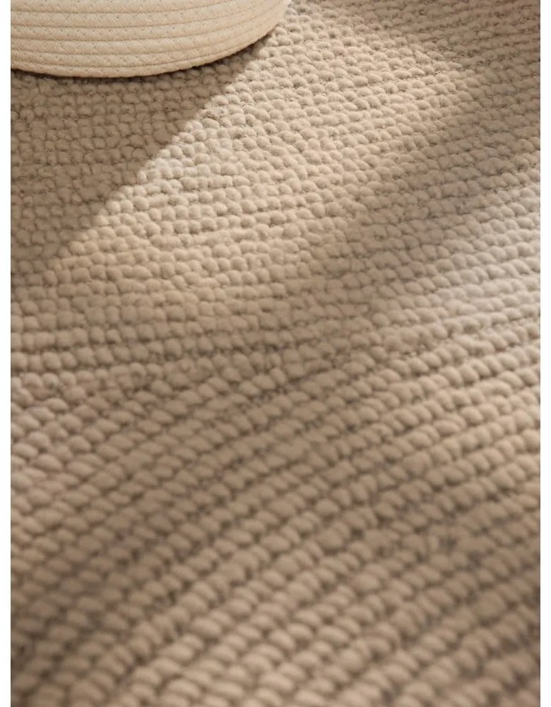 Beżowy wełniany dywan tkany ręcznie 120x180 cm Calmio – Hanse Home