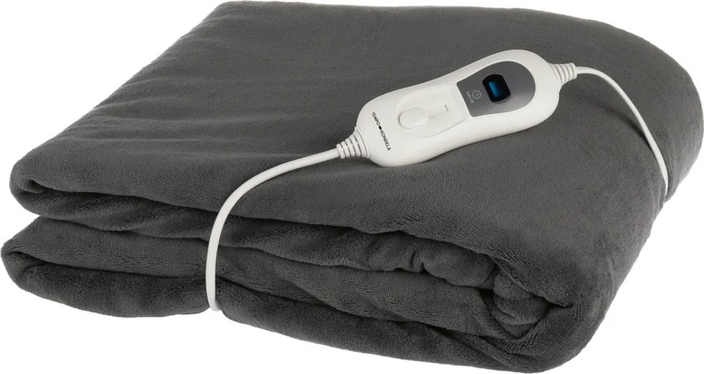 Elektryczny koc grzewczy MEDISA, ciemnoszary