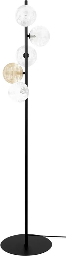 Stojąca lampa z kryształowymi kloszami  Z8-S70