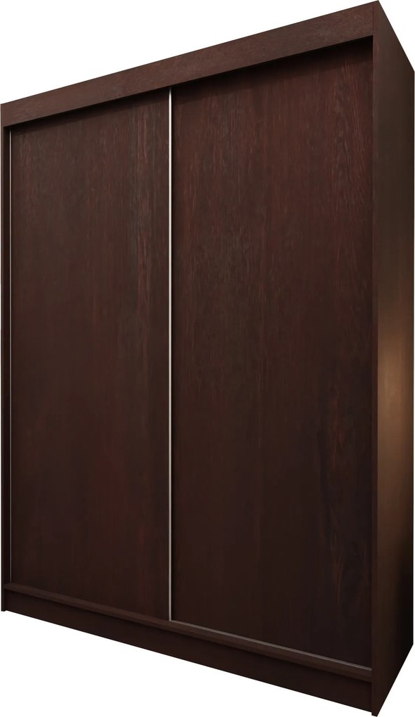 Szafa Przesuwna SOFIA 150 cm Szafa Dwudrzwiowa Wenge