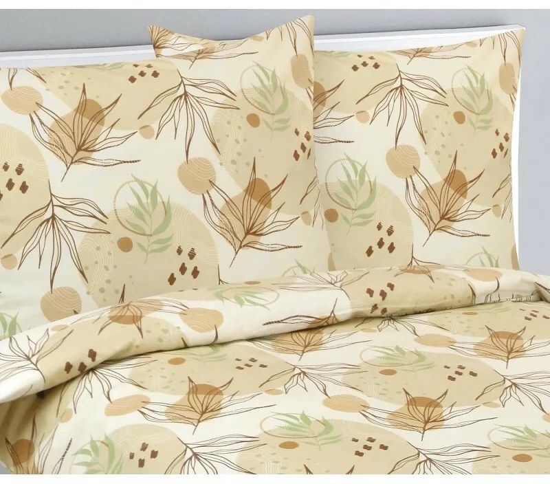 Bellatex Pościel flanelowa Jesień, 140 x 220 cm, 70 x 90 cm