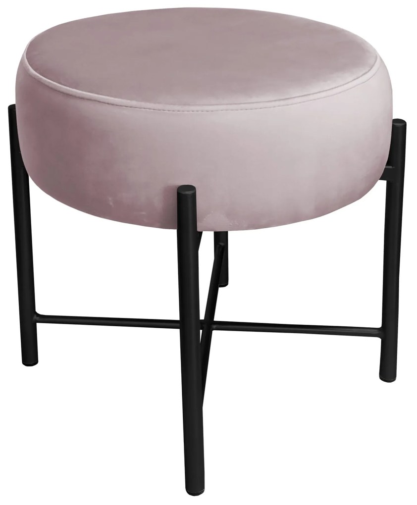 Taboret Pola noga metalowa czarna MG55