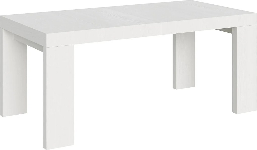 Stół rozkładany 200/304x90 cm Roxell frassino biała