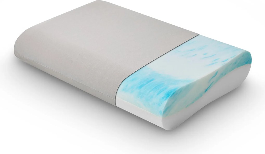 Poduszka ergonomiczna z pianką memory i grafenem 40x60 40x60 cm