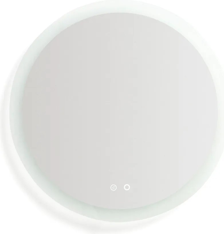 Lustro ścienne z oświetleniem ø 60 cm Mervi – Kave Home