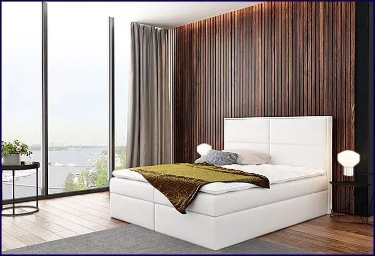 Łóżko kontynentalne 120x200 S7-Z28