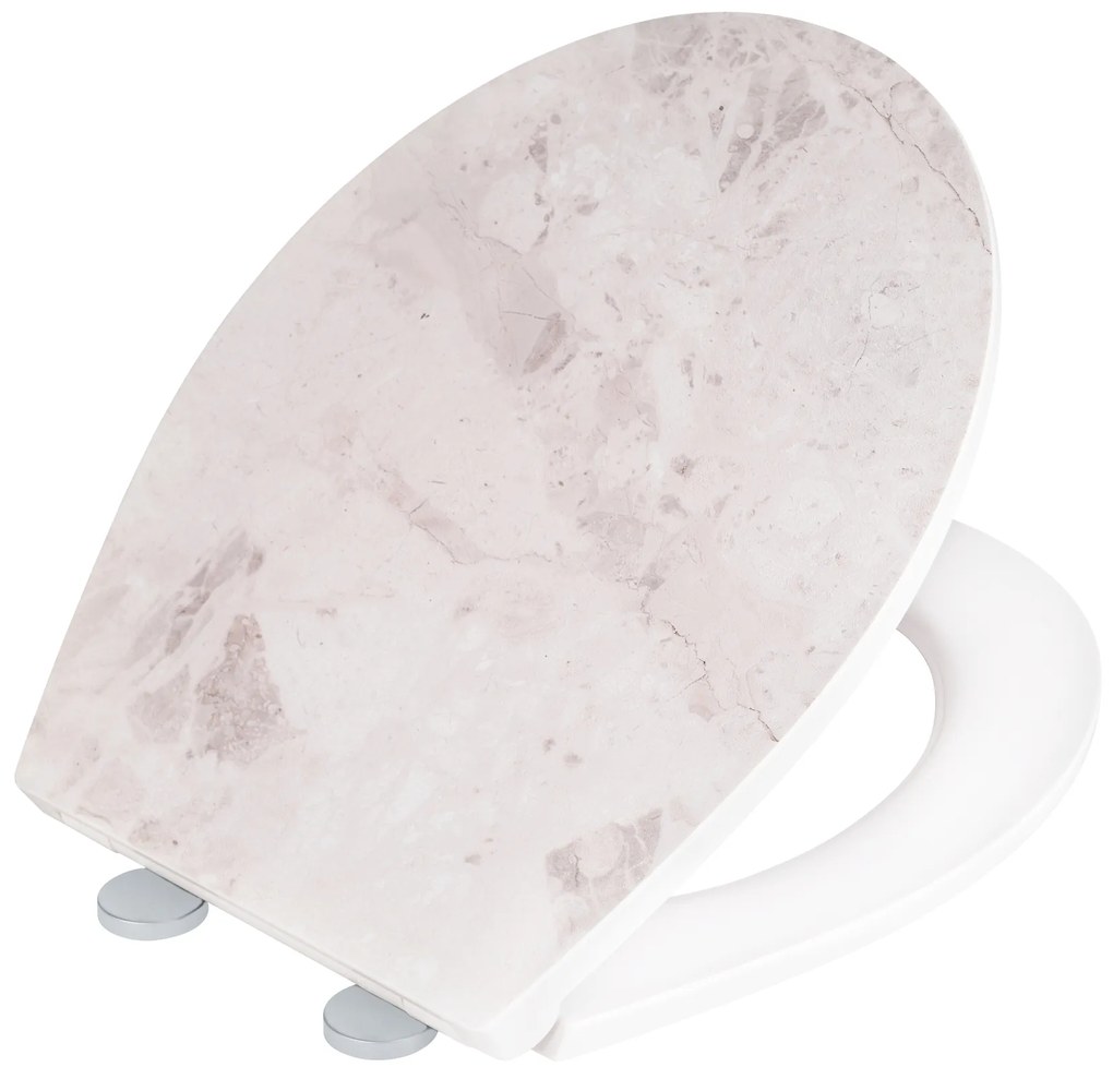 Deska sedesowa MARBLE, Duroplast, WENKO