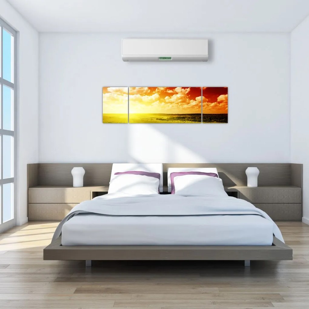 Obraz letniej łąki (170x50 cm)