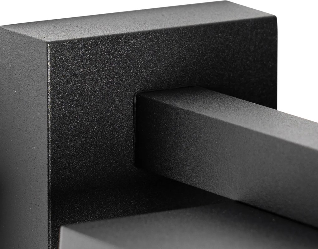 Inteligentny kinkiet zewnętrzny czarny IP44 z Wifi ST64 - Charlois