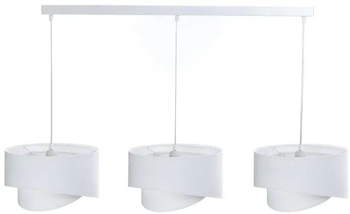 Biała skandynawska lampa wisząca nad stół - 5X S511 Z3-L24