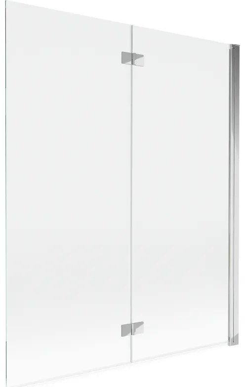 Mexen Mist parawan nawannowy 2-skrzydłowy prawy 140 x 150 cm, transparent, chrom - 8A9-140-002-01-00-P