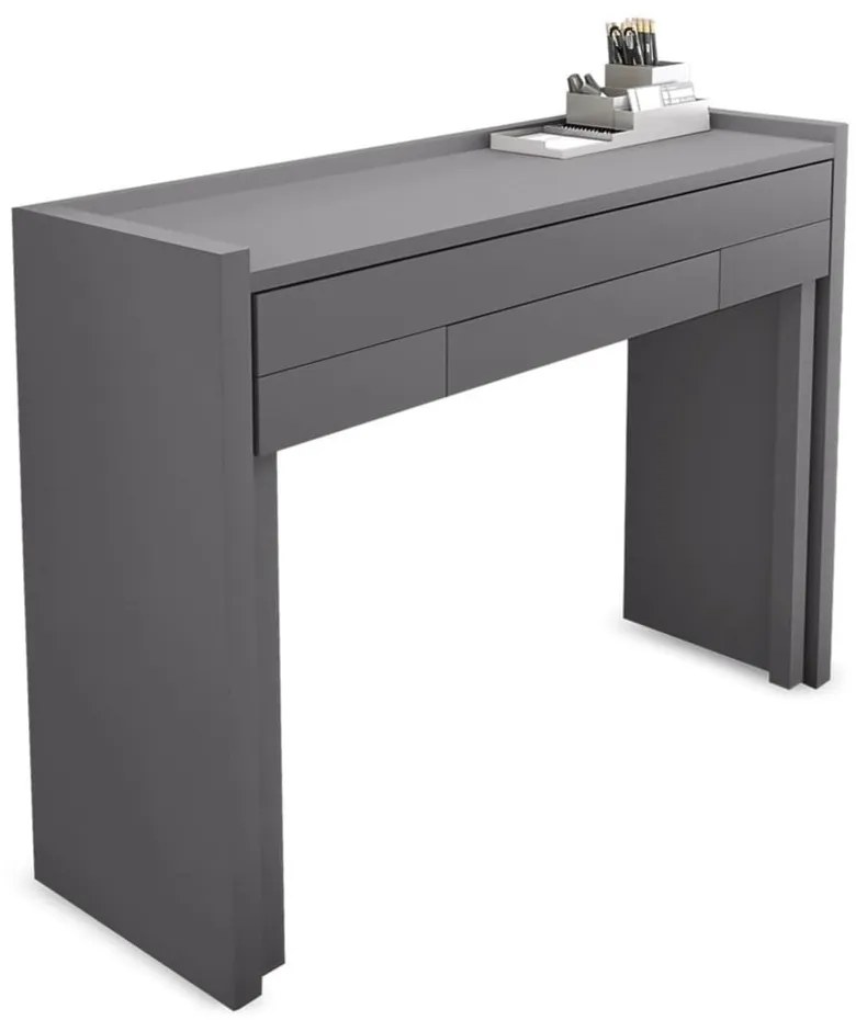 Biurko 36x110 cm Mel – Woodman