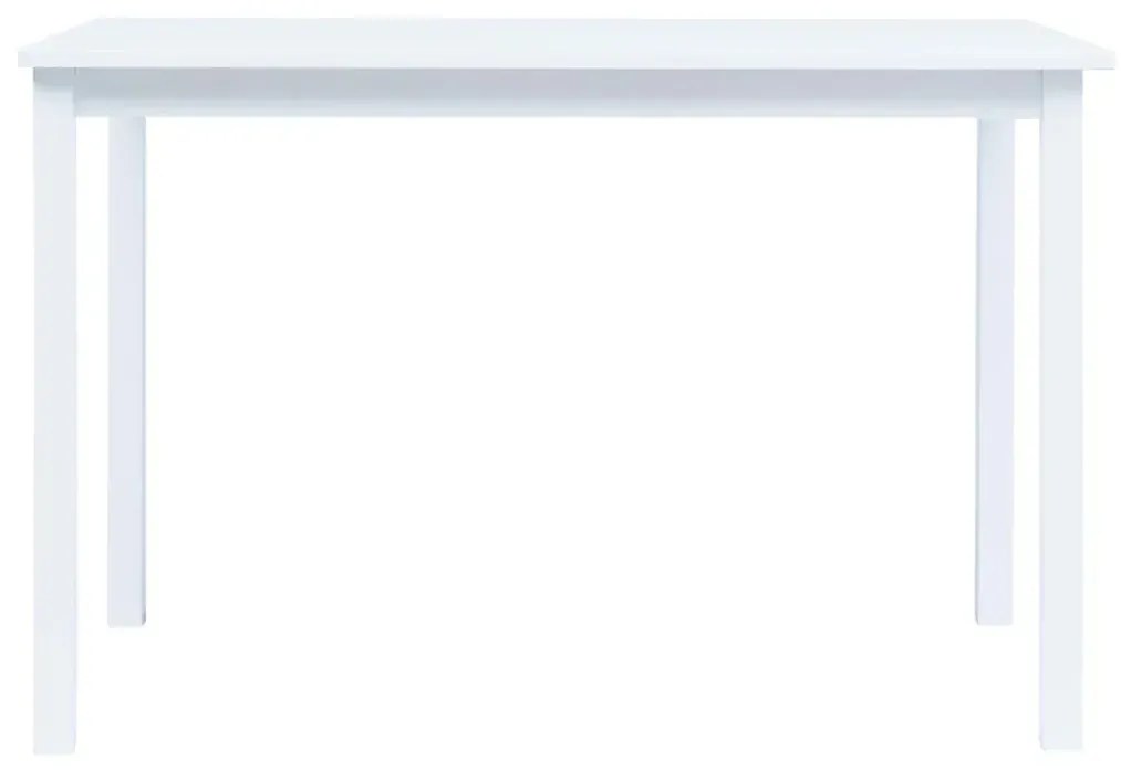 Biały stół z drewna kauczukowego D2-K17