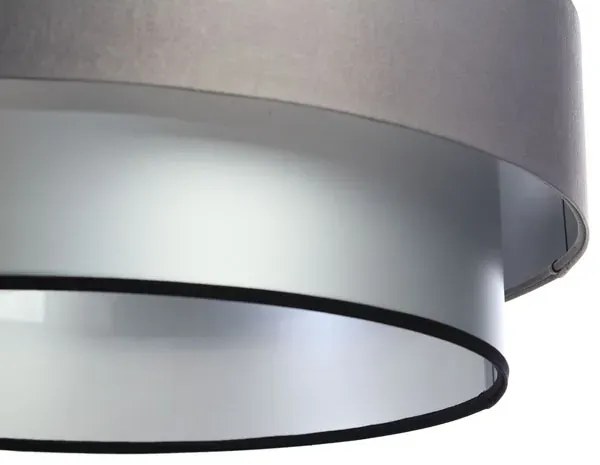 Lampa wisząca glamour z podwójnym abażurem - S424 L6-P25