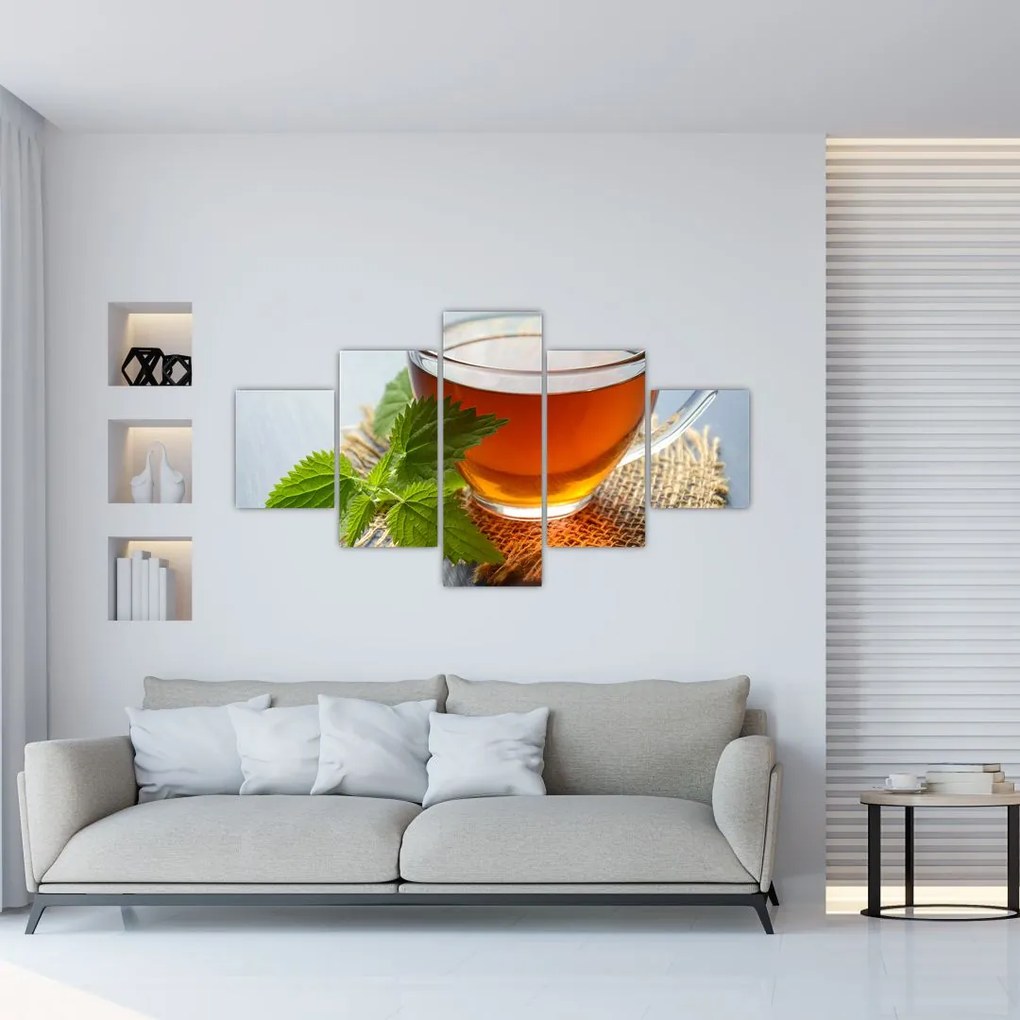Obraz filiżanki herbaty (125x70 cm)