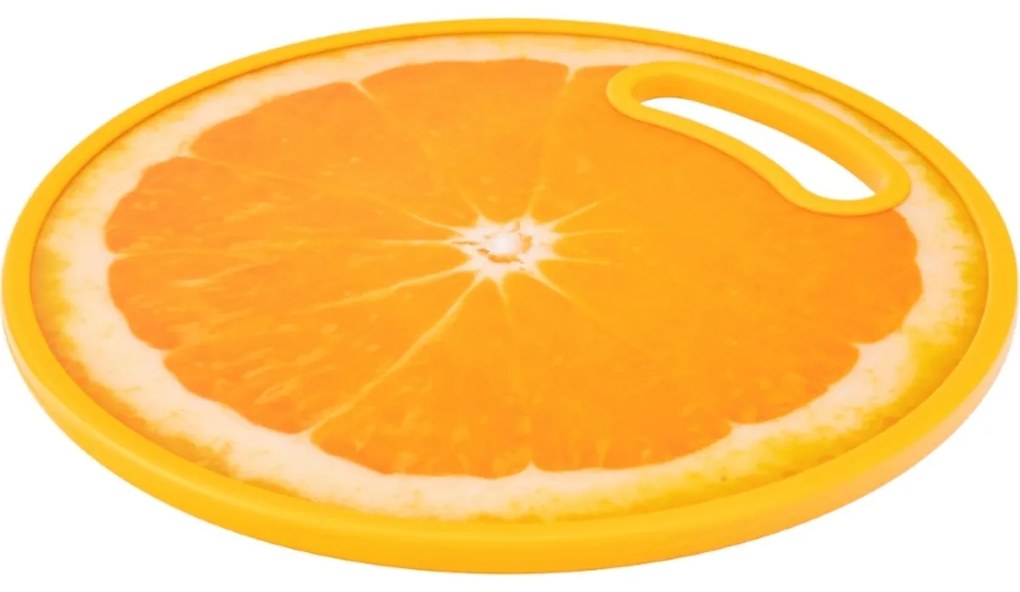 Altom Deska do krojenia Tropicana pomarańczowa 30cm