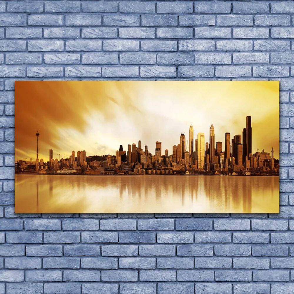 Obraz canvas na ścianę Perspektywa Nowoczesnej Ulicy