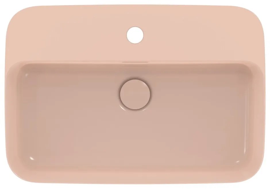 Jasnoróżowa ceramiczna umywalka 55x38 cm Ipalyss – Ideal Standard