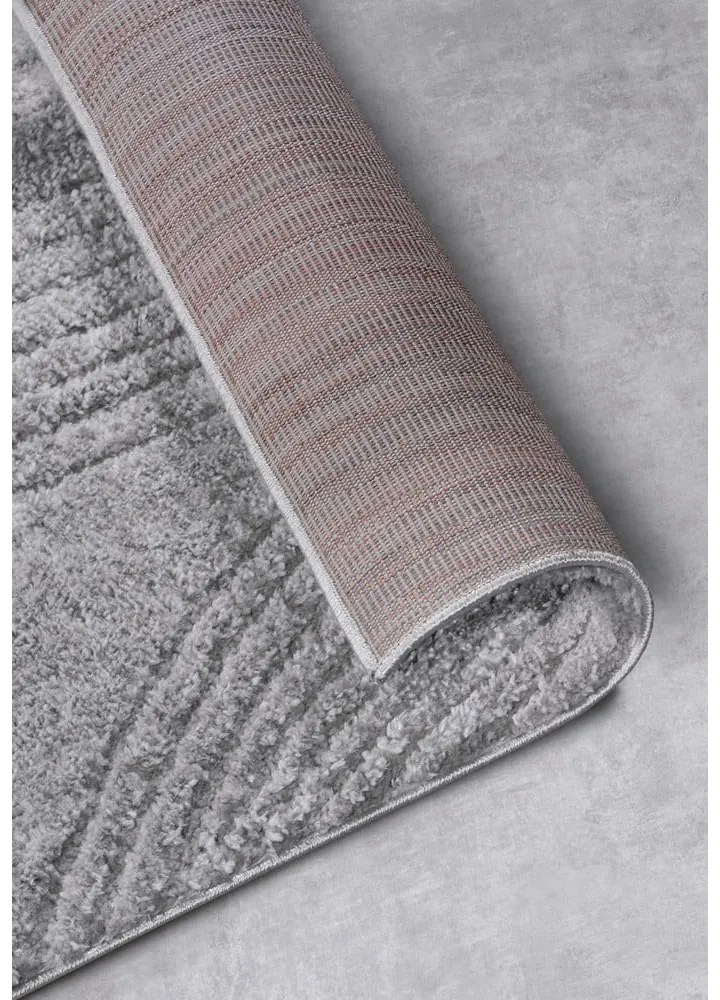 Szary chodnik 80x240 cm Pigment Light Grey – Elle Decoration