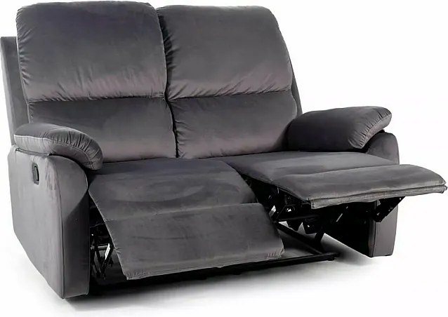 Sofa rozkładana SPENCER 2 VELVET szara