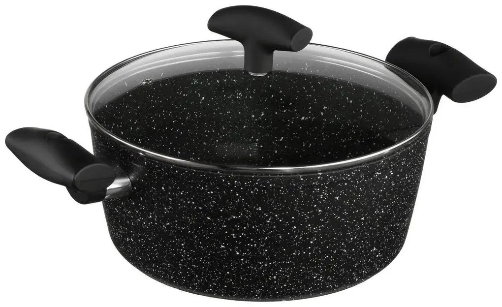 Garnek aluminiowy Ø 24 cm + pokrywka