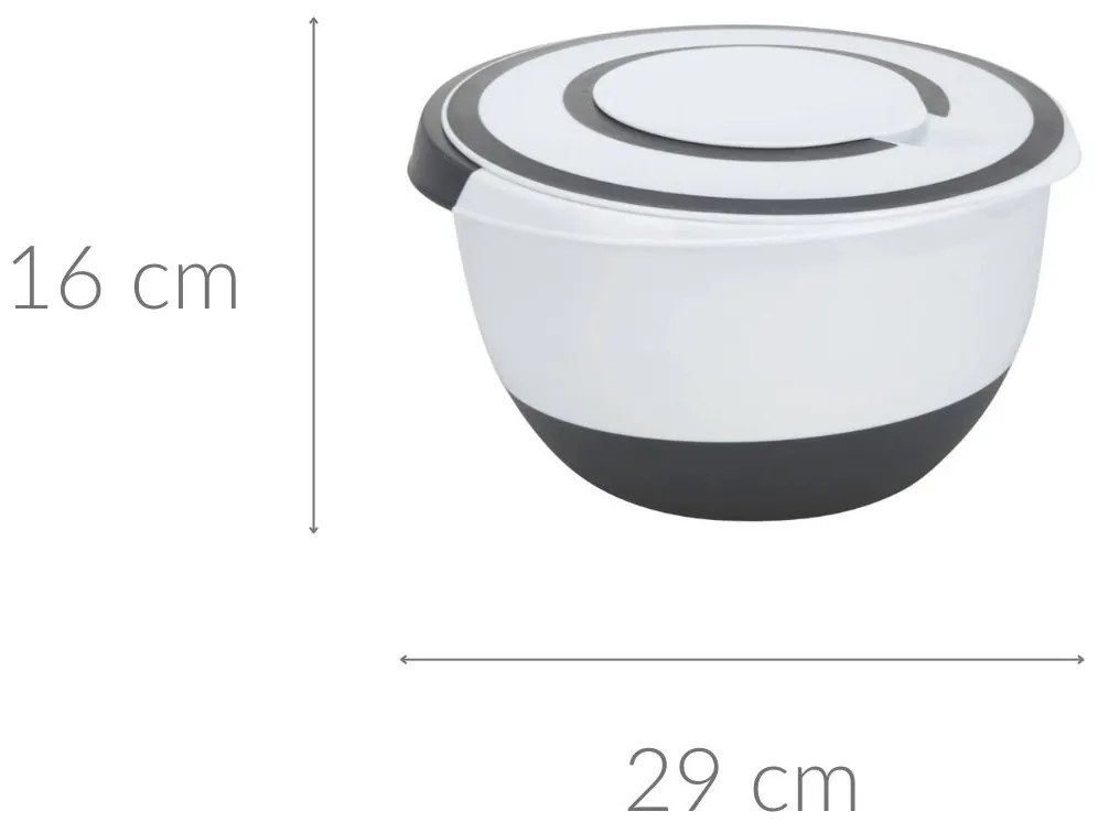 Miska z pokrywką, 5 l