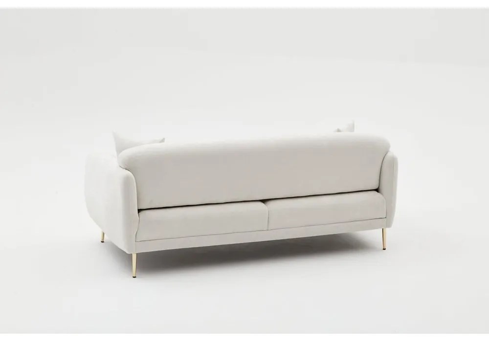 Biała rozkładana sofa 210 cm Simena – Balcab Home