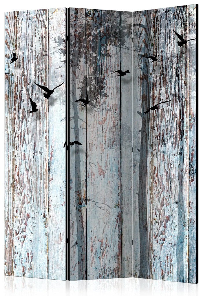 Parawan akustyczny Tła i desenie 135x172 cm 3-częściowy czarny ARTGEIST B