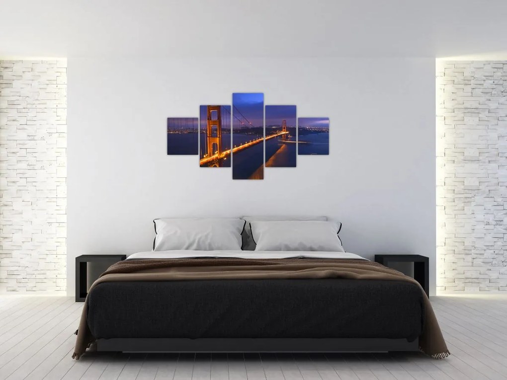 Obraz - Most Golden Gate (125x70 cm)