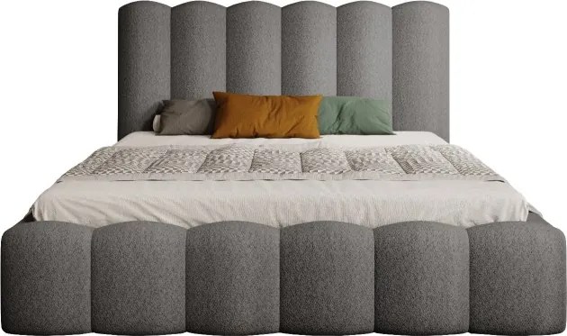 Łóżko Mona V 160 w tkaninie Abriamo 07