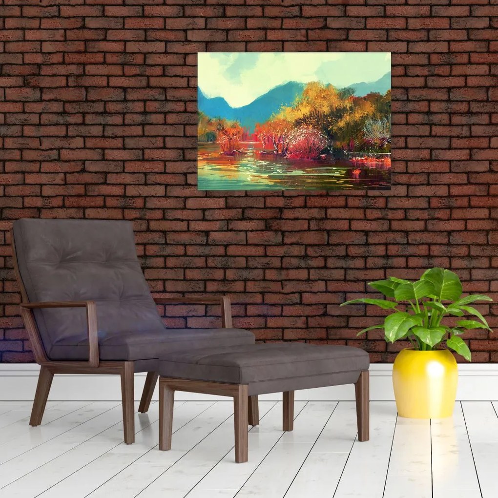 Obraz na szkle - Kolory jesieni (70x50 cm)