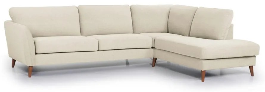 Beżowy narożnik prawostronny Scandic Paris