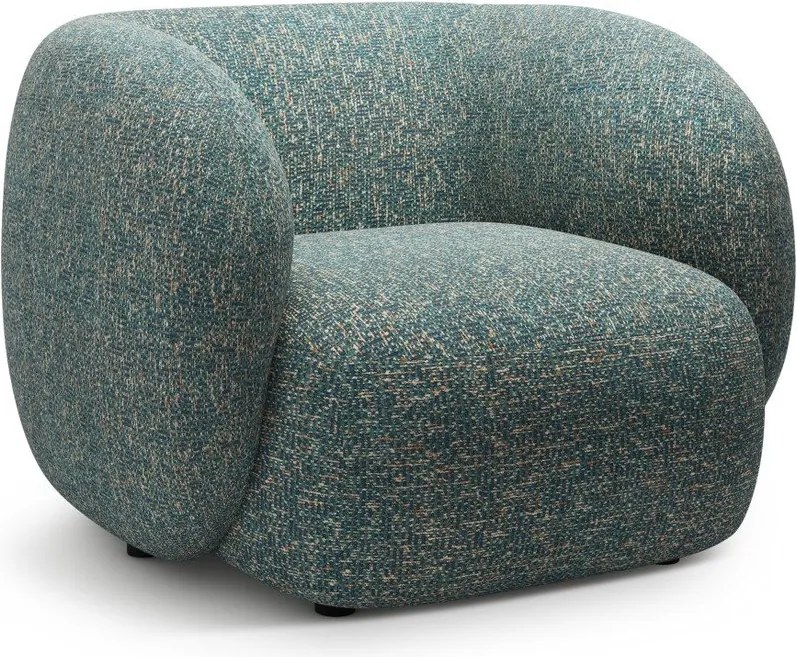 Niebieski fotel Kate – Micadoni