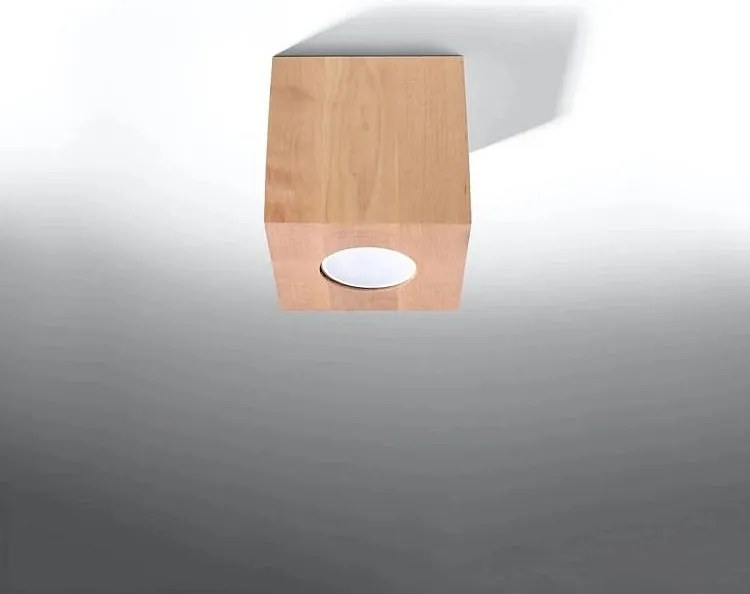 Plafon QUAD naturalne drewno