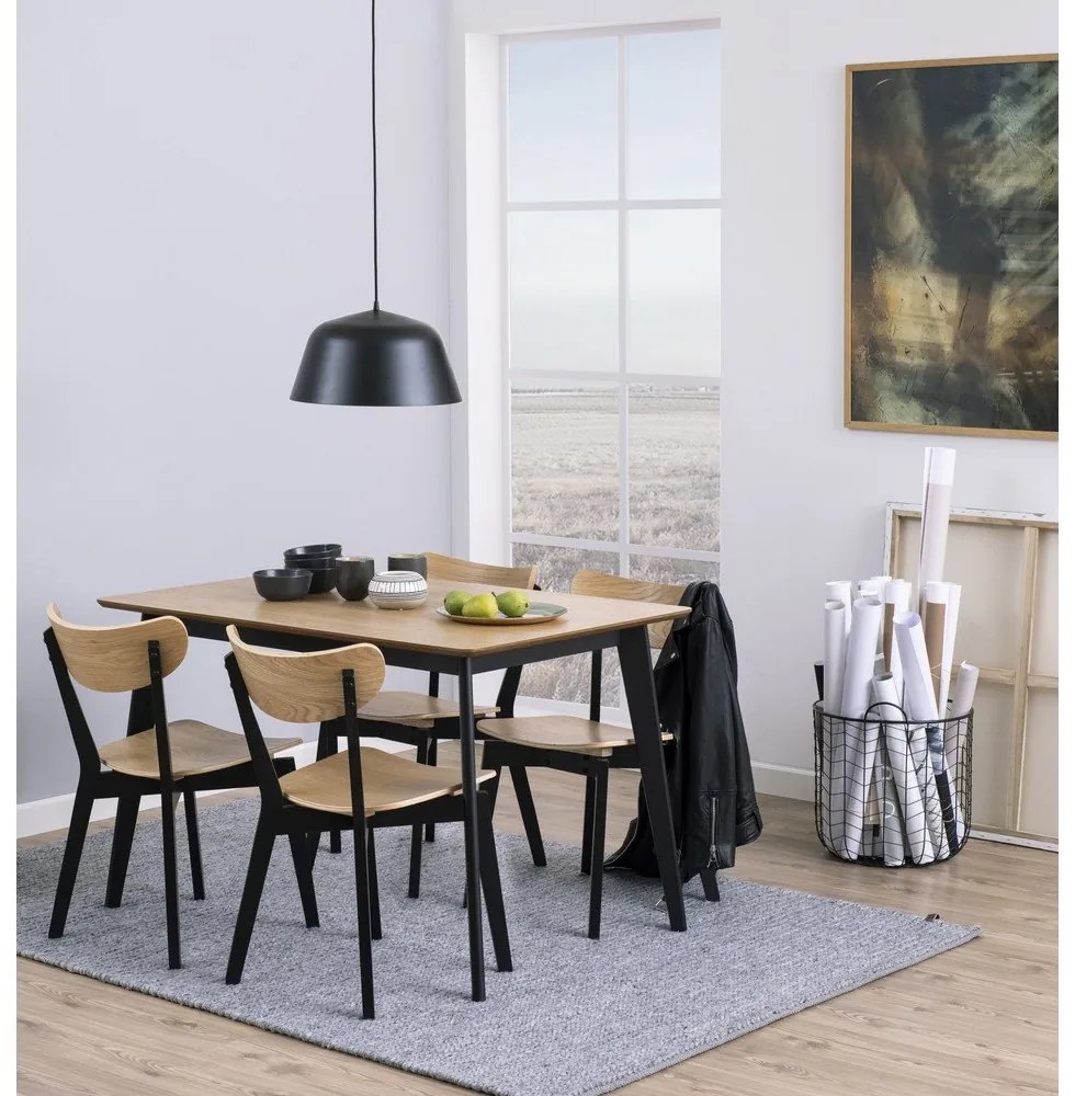 Stół w dekorze dębu Actona Roxby, 120x80 cm