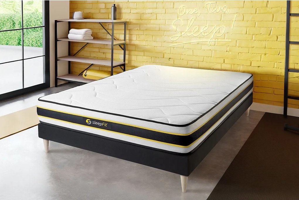 Materac FLEXY 120x190cm + zestaw podstawa lózka