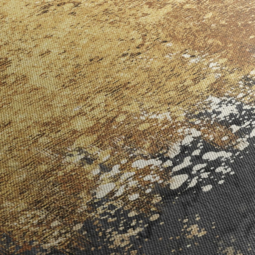 Obraz - Złota struktura N⁰3 (170x50 cm)