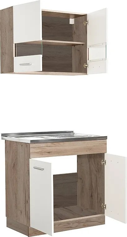 Jednostka kuchenna 80x81x51,5 cm biała nowoczesna