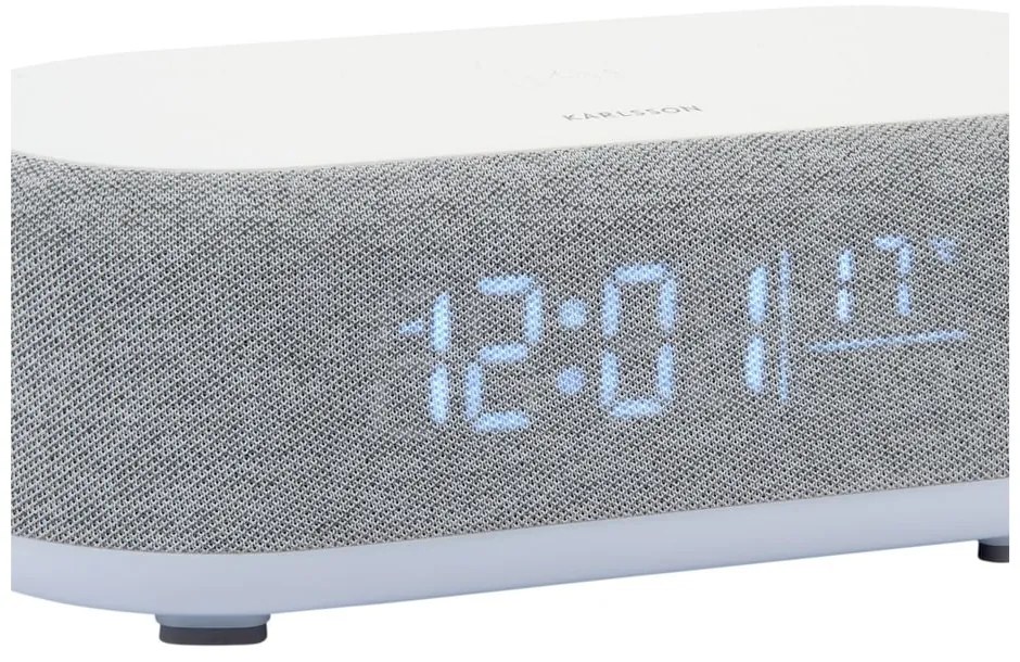 Budzik cyfrowy z ładowarką bezprzewodową Vogue – Karlsson