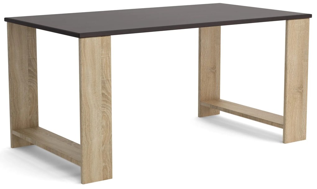 Stolik kawowy Ława Stół 90 cm MORI Dąb Sonoma/Wenge