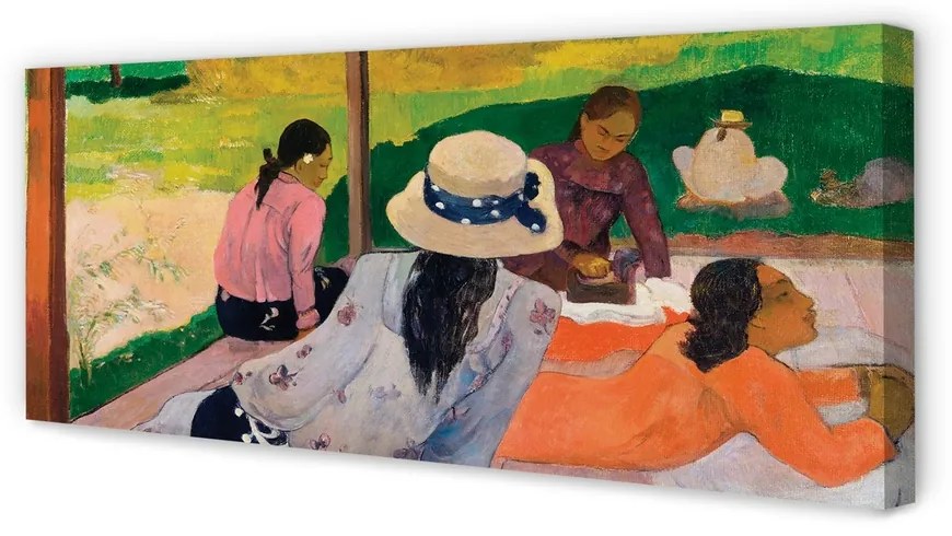 Obraz drukowany na płótnie Sjesta - Paul Gauguin