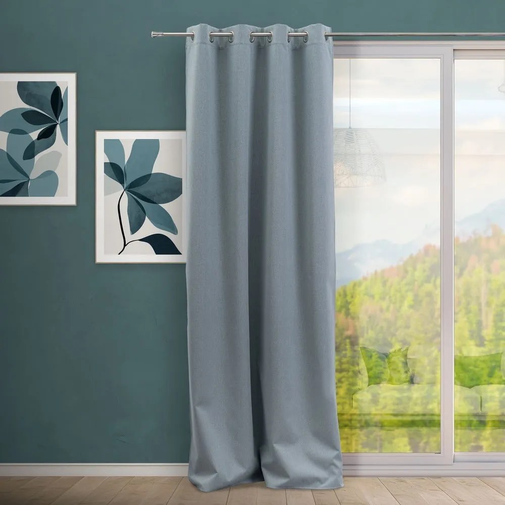 Szarozielona zasłona 135x260 cm Quality – Casa Selección